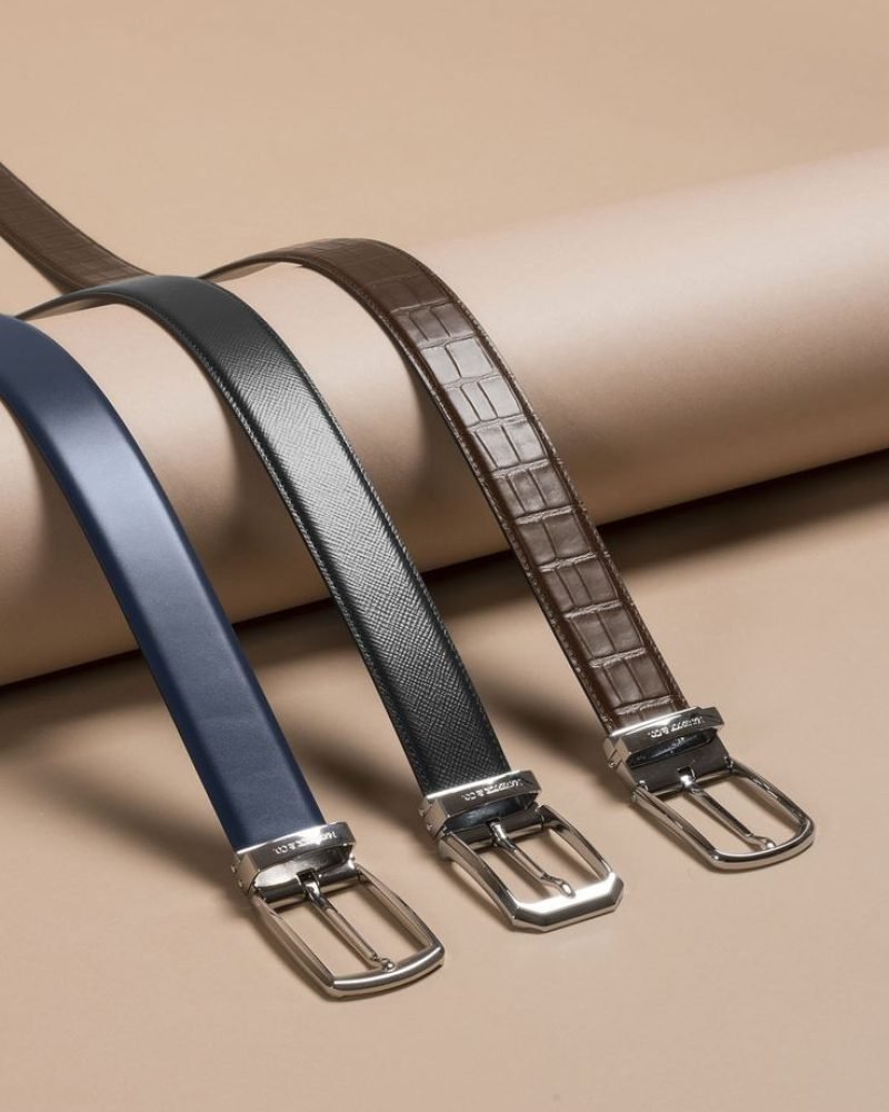 Leather Belt _ Premium Gentlemen Accessories _ Maverick & Co_ _ Leather belts men, Mens belts fashion, Luxury belts